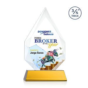 Hawthorne VividPrint™ Award on Newhaven - Amber