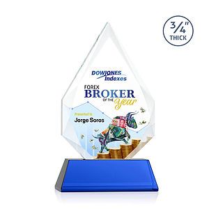 Hawthorne VividPrint™ Award on Newhaven - Blue