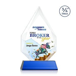Hawthorne VividPrint™ Award on Newhaven - Blue