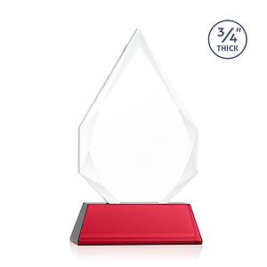 Hawthorne VividPrint™ Award on Newhaven - Red