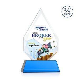 Hawthorne VividPrint™ Award on Newhaven - Sky Blue