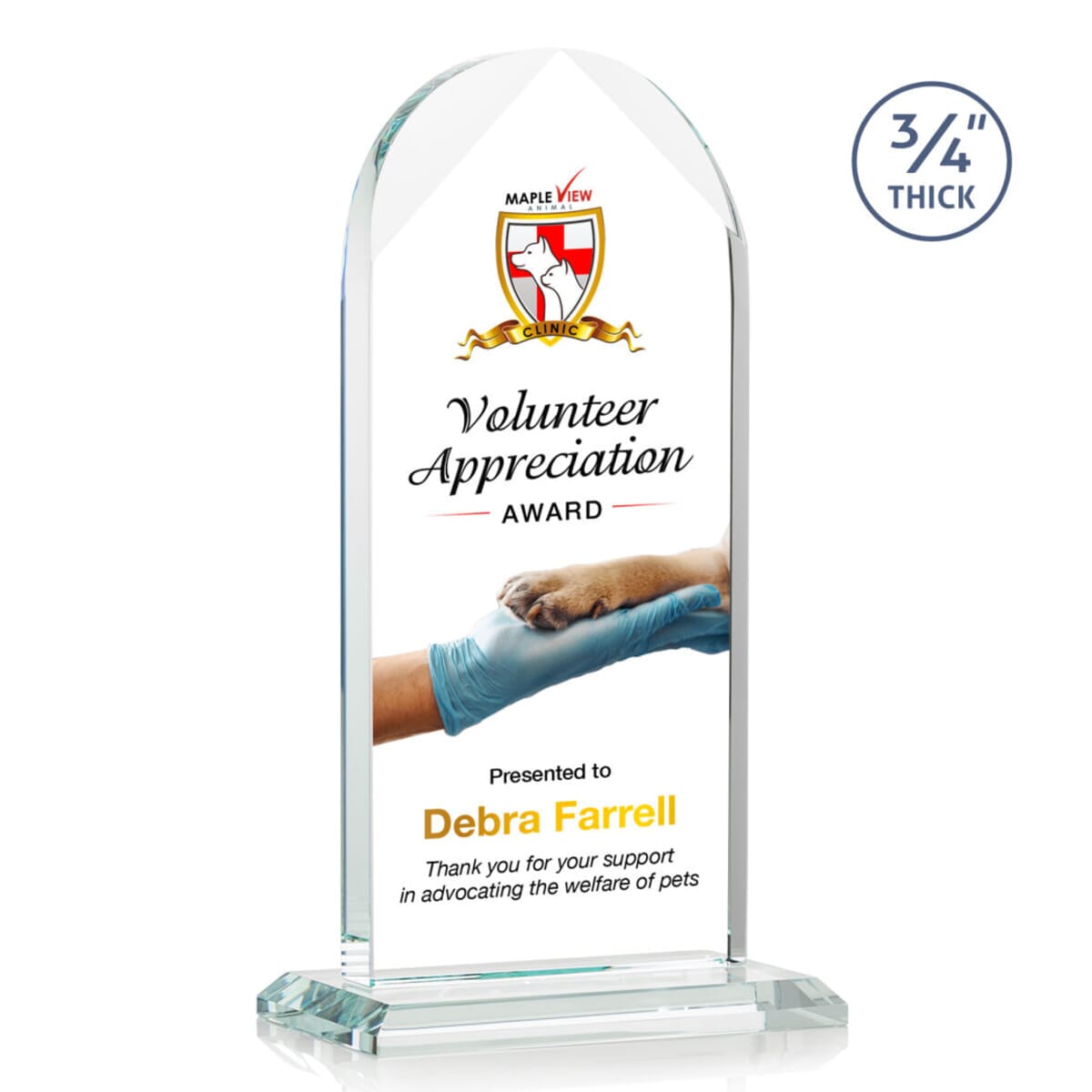 Blake Vividprint™ Award - Clear