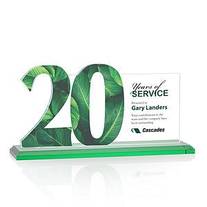 Hazelton VividPrint™ Award - Green