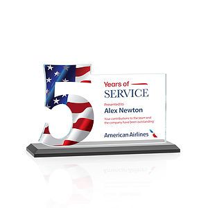 Hazelton VividPrint™ Award - Black