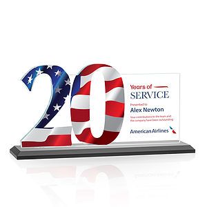 Hazelton VividPrint™ Award - Black