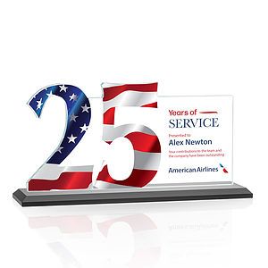 Hazelton VividPrint™ Award - Black