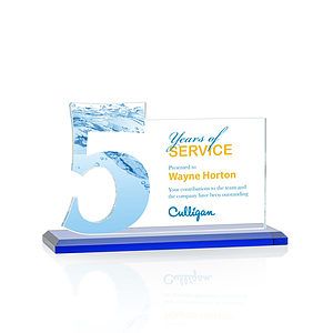 Hazelton VividPrint™ Award - Blue