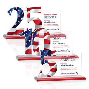 Hazelton VividPrint™ Award - Red