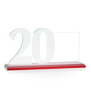 Hazelton VividPrint™ Award - Red