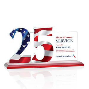 Hazelton VividPrint™ Award - Red