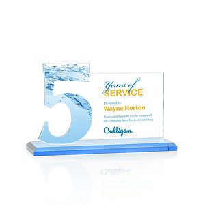 Hazelton VividPrint™ Award - Sky Blue