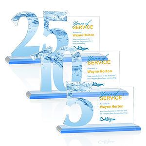 Hazelton VividPrint™ Award - Sky Blue