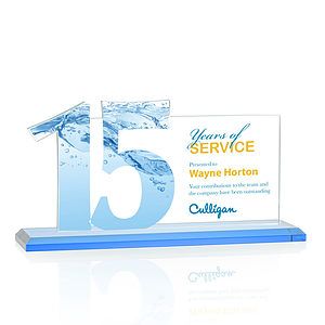 Hazelton VividPrint™ Award - Sky Blue