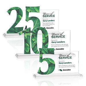 Hazelton VividPrint™ Award - Clear