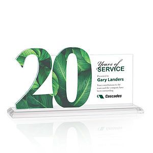 Hazelton VividPrint™ Award - Clear