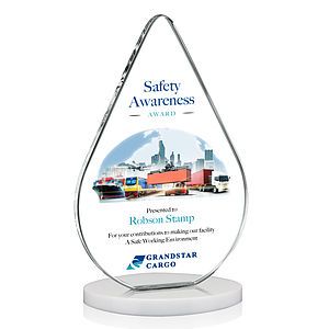 Glenhazel VividPrint™ Award - White