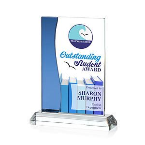 Landfield VividPrint™ Award - Blue