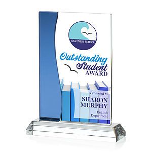 Landfield VividPrint™ Award - Blue