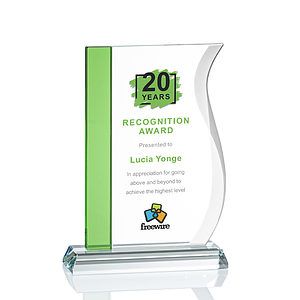 Burbank VividPrint™ Award - Green