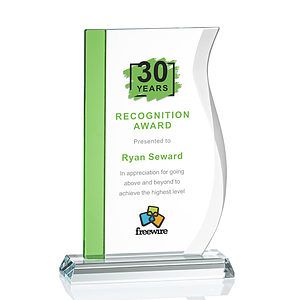 Burbank VividPrint™ Award - Green