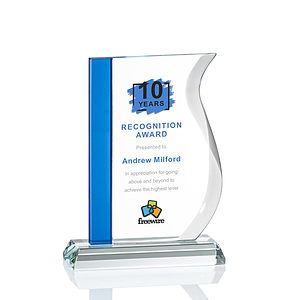 Burbank VividPrint™ Award - Blue 