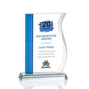 Burbank VividPrint™ Award - Blue 