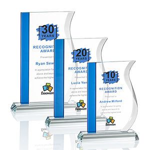 Burbank VividPrint™ Award - Blue 