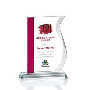 Burbank VividPrint™ Award - Red 
