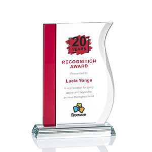 Burbank VividPrint™ Award - Red 