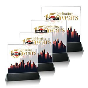 Sierra Square VividPrint™ Award - Black