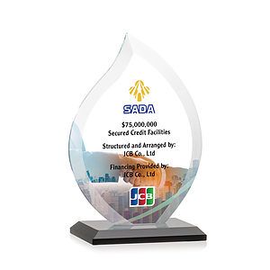 Nestor Flame VividPrint™ Award - Black
