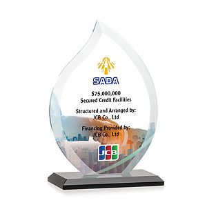 Nestor Flame VividPrint™ Award - Black