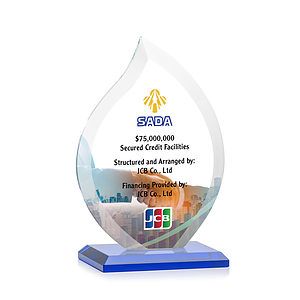 Nestor Flame VividPrint™ Award - Blue