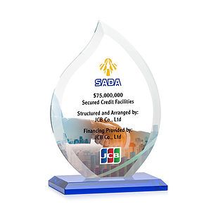 Nestor Flame VividPrint™ Award - Blue