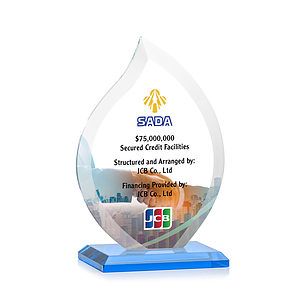 Nestor Flame VividPrint™ Award - Sky Blue
