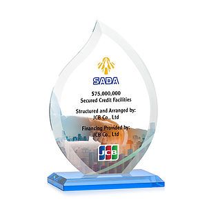 Nestor Flame VividPrint™ Award - Sky Blue