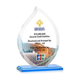 Nestor Flame VividPrint™ Award - Sky Blue