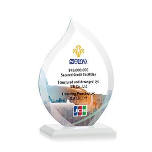 Nestor Flame VividPrint™ Award - White