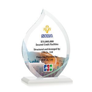 Nestor Flame VividPrint™ Award - White