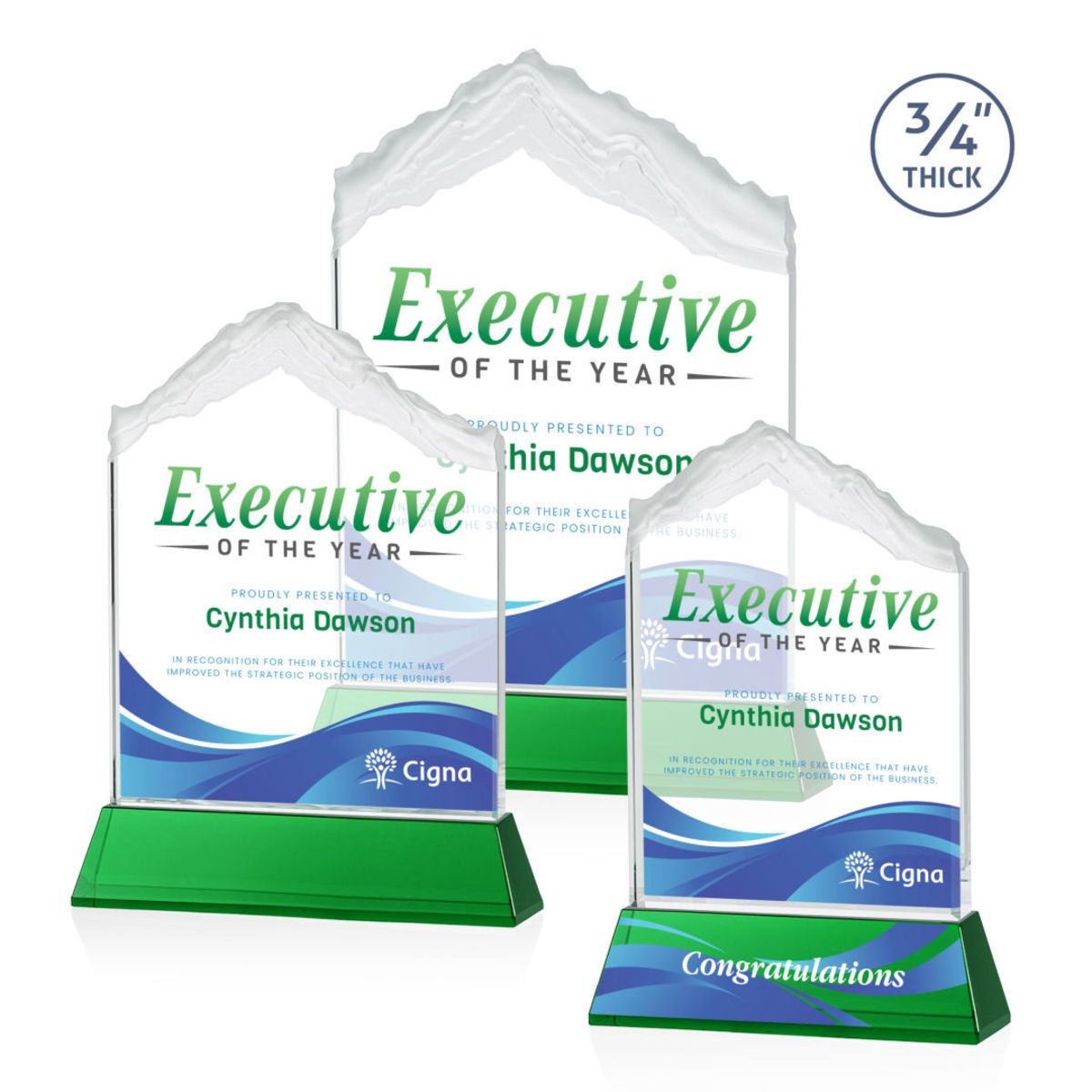Everest VividPrint™ Award on Newhaven - Green