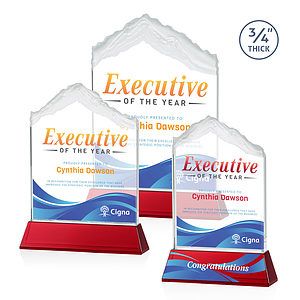 Everest VividPrint™ Award on Newhaven - Red