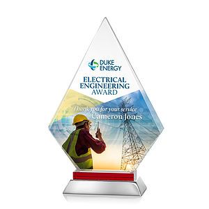 Valhalla VividPrint™ Award - Red