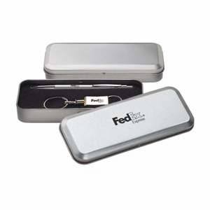 Metal Pen Box - Pen & Keyring