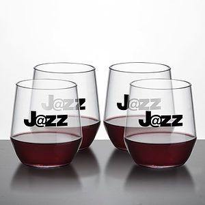 Poolside Tritan™ Stemless Wine Glass - 15oz (Set of 4)