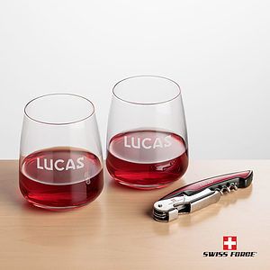 Swiss Force® Opener & Dunhill Stemless Wine