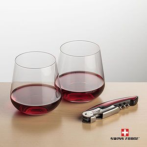 Swiss Force® Opener & Howden Stemless Wine