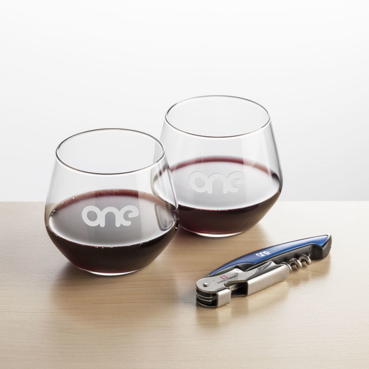 Swiss Force® Opener & Mandelay Stemless Wine