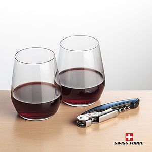Swiss Force® Opener & Germain Stemless Wine