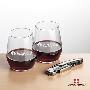 Swiss Force® Opener & Germain Stemless Wine