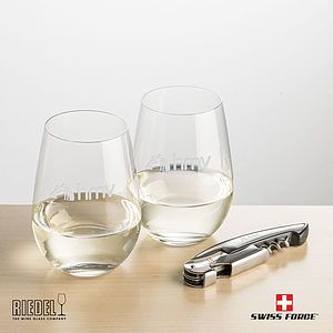 Swiss Force® Opener & RIEDEL Stemless Wine
